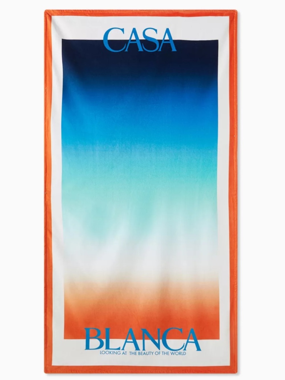 Casablanca Gradient Beach Towel
SS26 edition